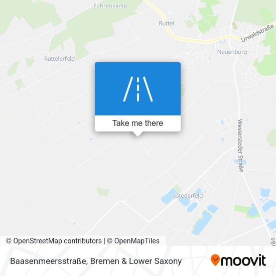 Baasenmeersstraße map