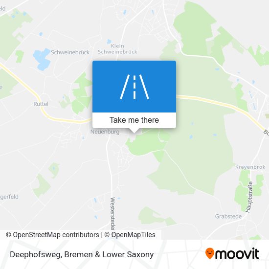 Deephofsweg map