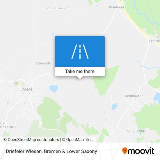 Driefeler Wiesen map