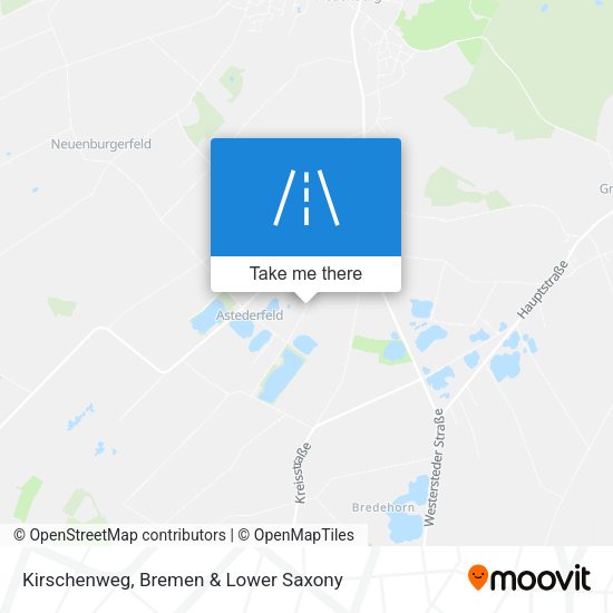 Kirschenweg map