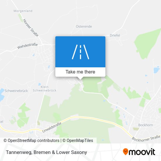 Tannenweg map