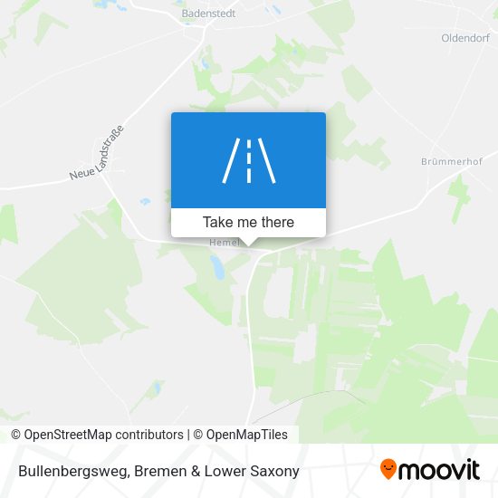 Bullenbergsweg map