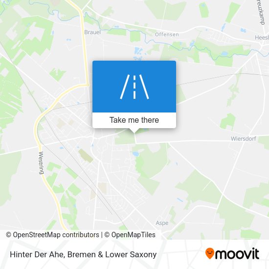 Hinter Der Ahe map