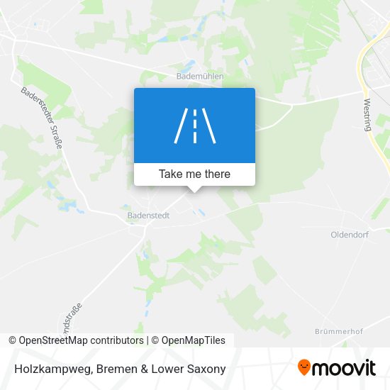 Holzkampweg map
