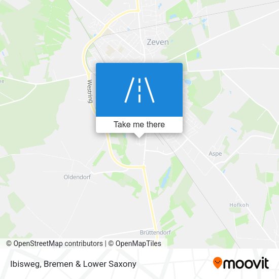 Ibisweg map