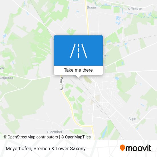 Meyerhöfen map