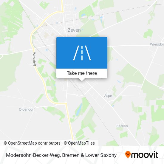 Modersohn-Becker-Weg map