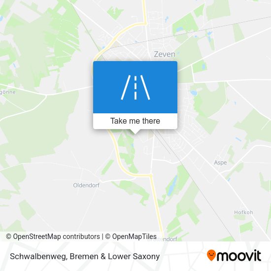 Schwalbenweg map