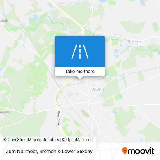 Zum Nullmoor map
