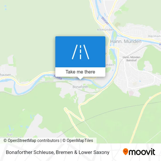 Карта Bonaforther Schleuse