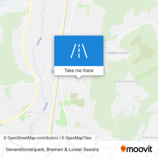 Generationenpark map