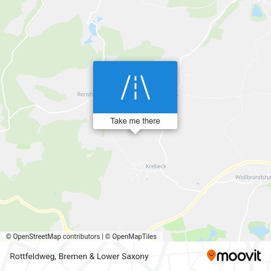 Rottfeldweg map