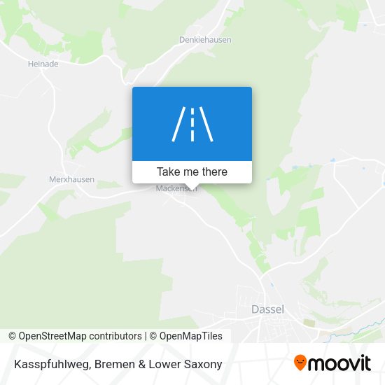 Kasspfuhlweg map