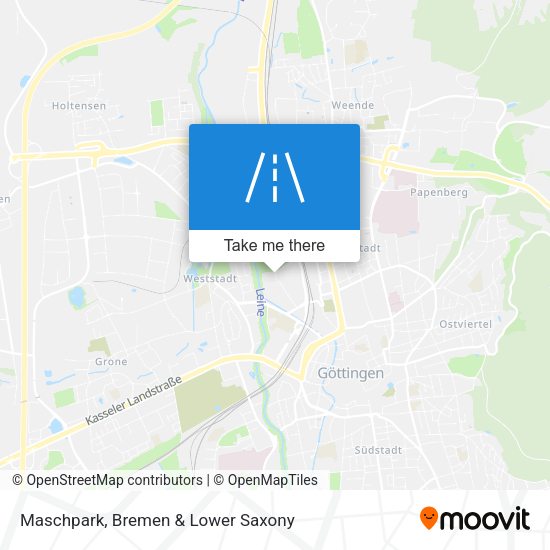 Maschpark map