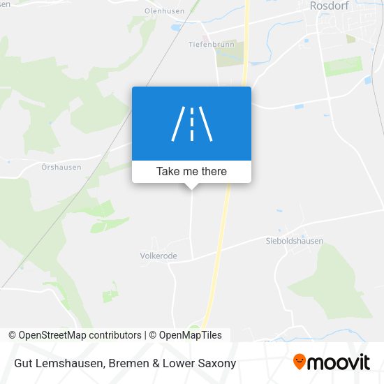 Gut Lemshausen map