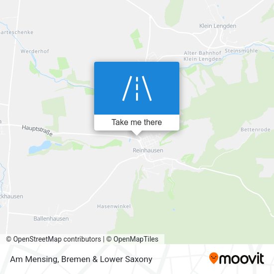 Am Mensing map