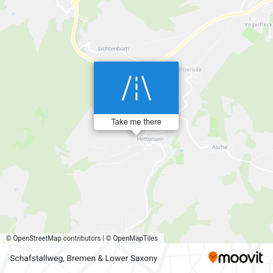 Schafstallweg map