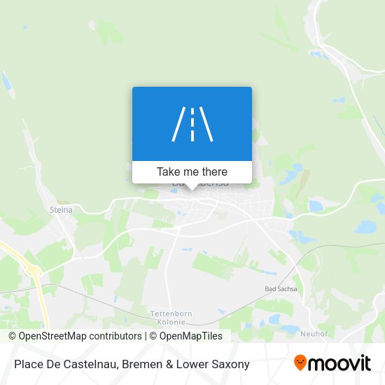 Place De Castelnau map