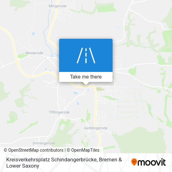 Kreisverkehrsplatz Schindangerbrücke map