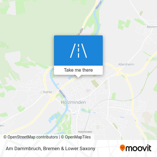 Am Dammbruch map