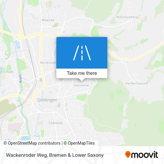 Wackenroder Weg map