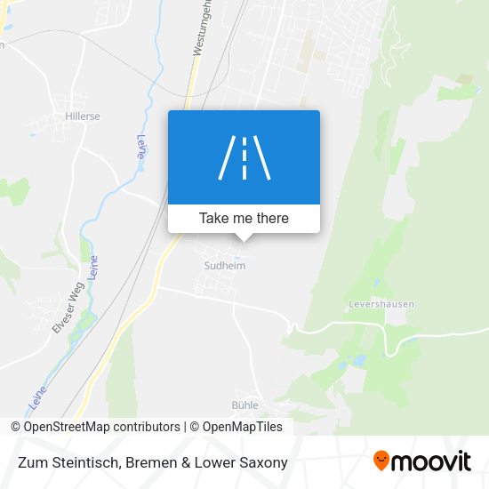 Zum Steintisch map