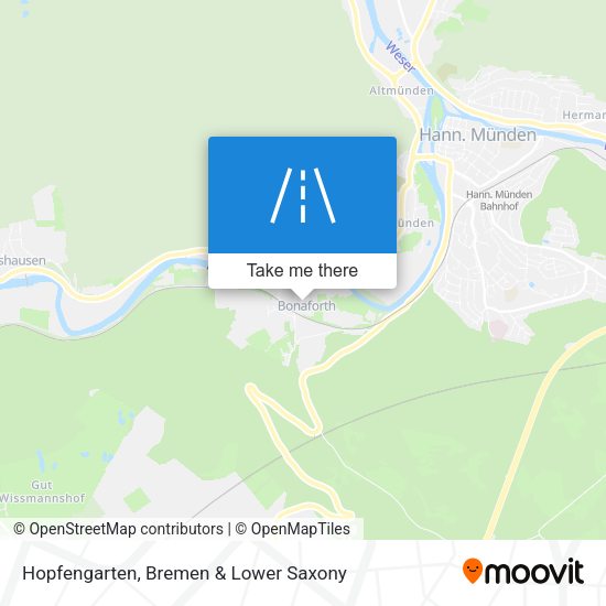 Hopfengarten map