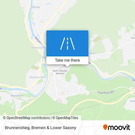Brunnenstieg map