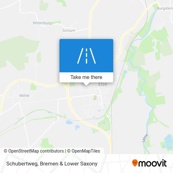 Schubertweg map