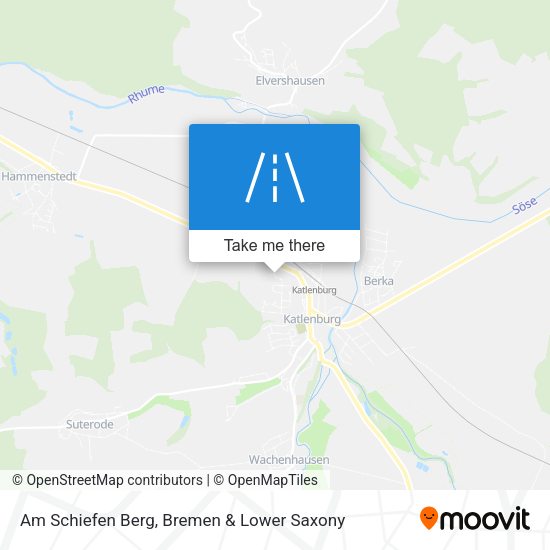 Am Schiefen Berg map