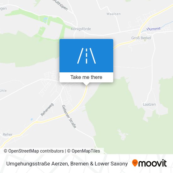 Umgehungsstraße Aerzen map