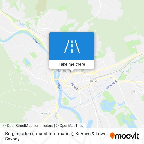 Bürgergarten (Tourist-Information) map