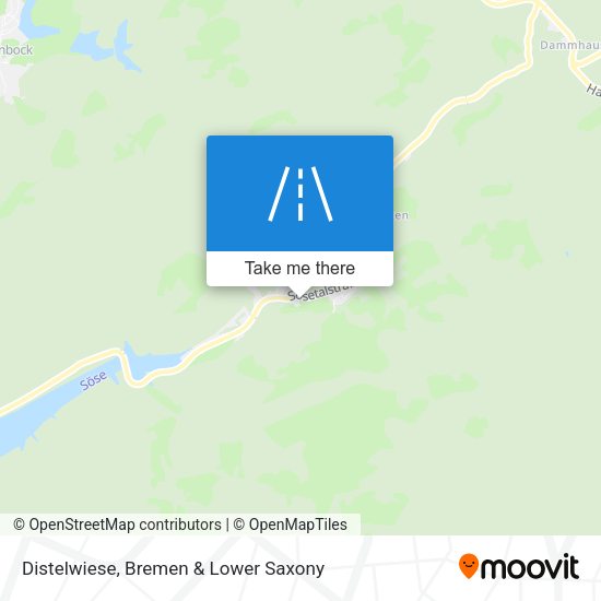 Distelwiese map