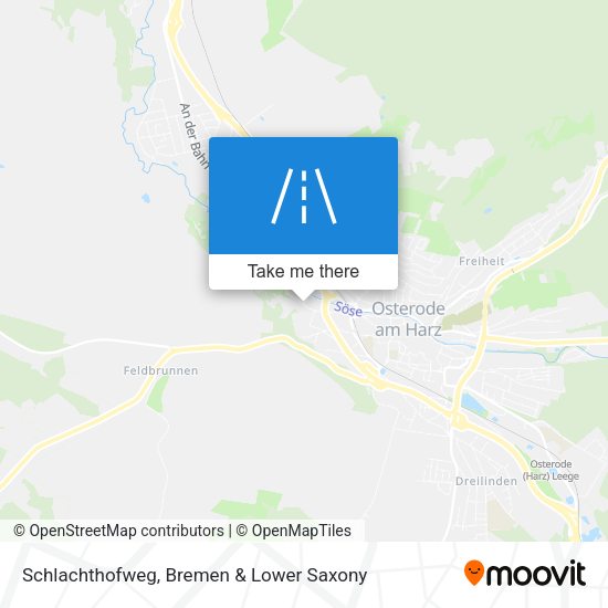 Schlachthofweg map