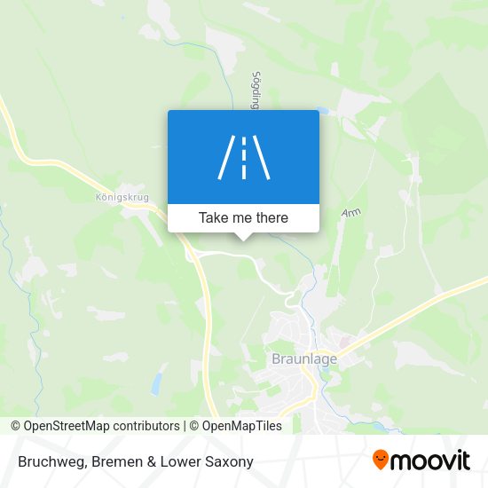 Bruchweg map