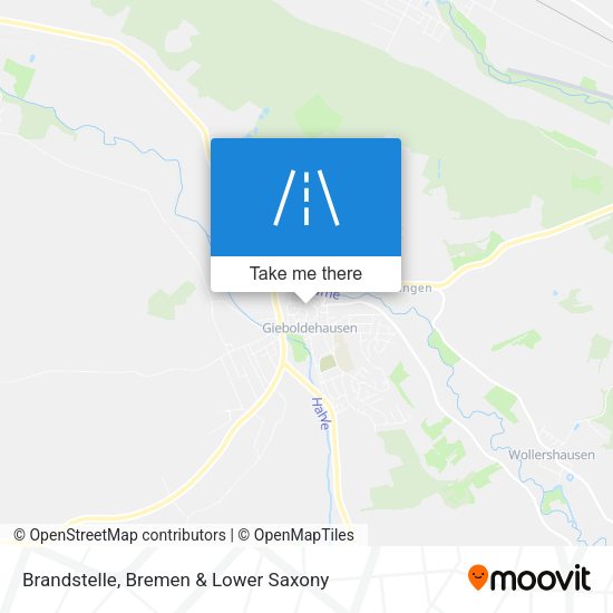 Brandstelle map