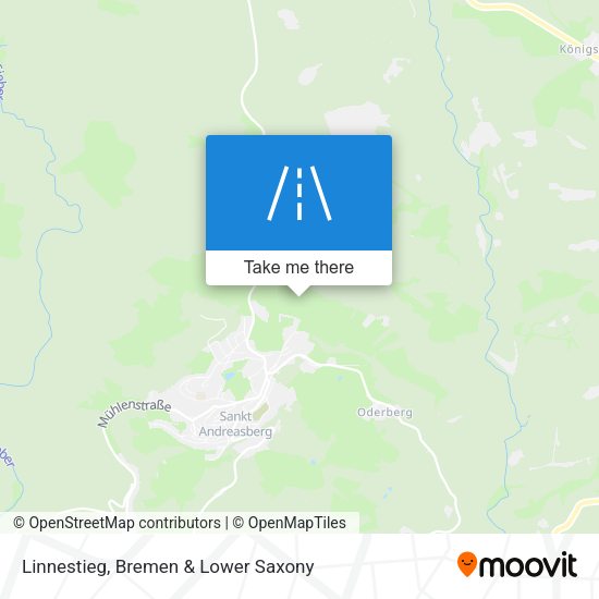 Linnestieg map