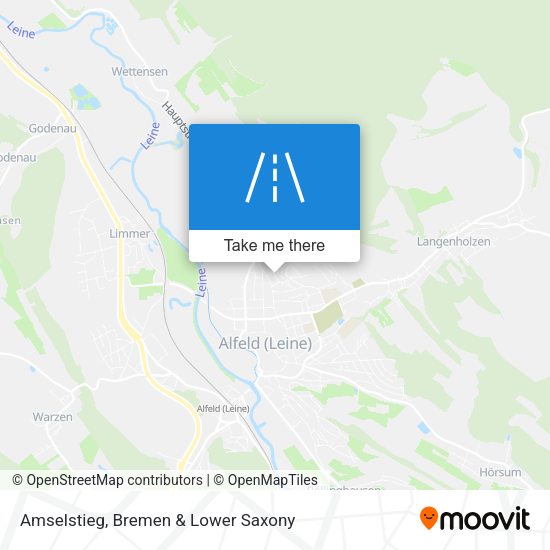 Amselstieg map