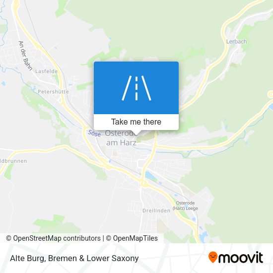 Alte Burg map