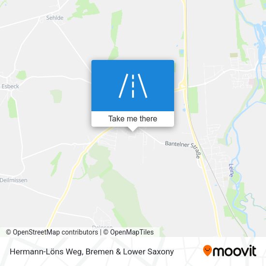 Hermann-Löns Weg map