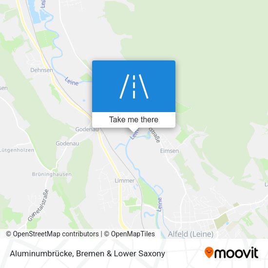 Aluminumbrücke map