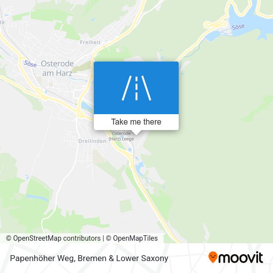 Papenhöher Weg map