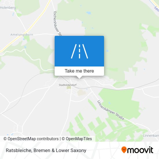Ratsbleiche map