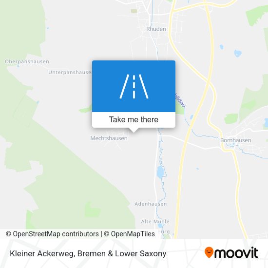 Kleiner Ackerweg map