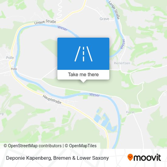 Deponie Kapenberg map