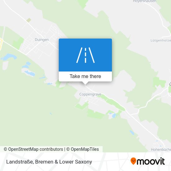 Landstraße map