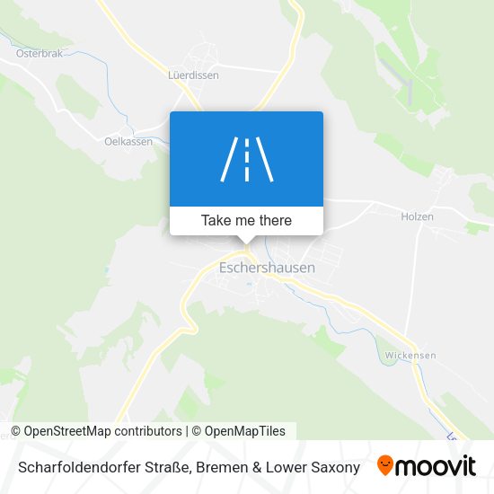 Scharfoldendorfer Straße map