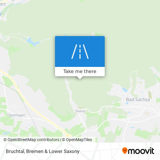 Bruchtal map