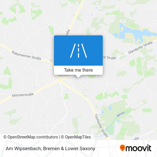 Am Wipsenbach map