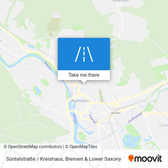 Süntelstraße / Kreishaus map